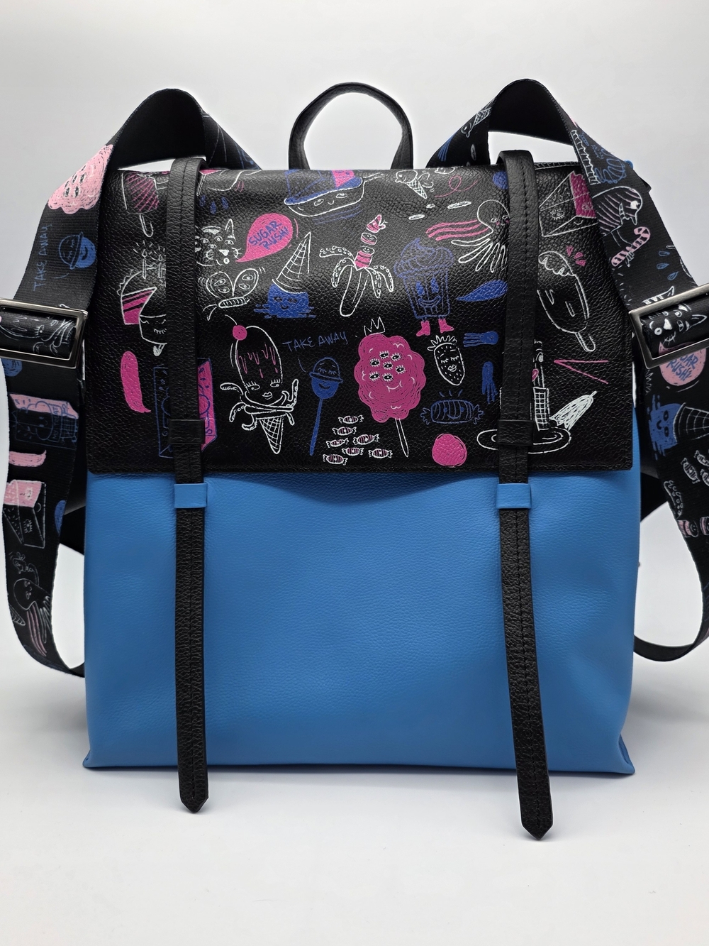 Min And Mon Limited Edition "Sugar Rush" Print Victor Backpack